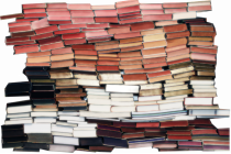 pilha de livros