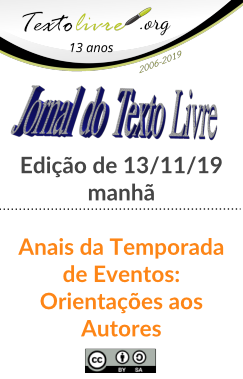 Jornal do Texto Livre - 13-11-2019 tarde