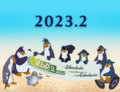 logo do UEADSL Congresso Nacional Universidade EAD e Software Livre 2023.2